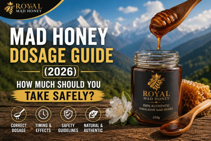 Mad Honey Dosage Guide (2026): How Much Should You Take Safely?