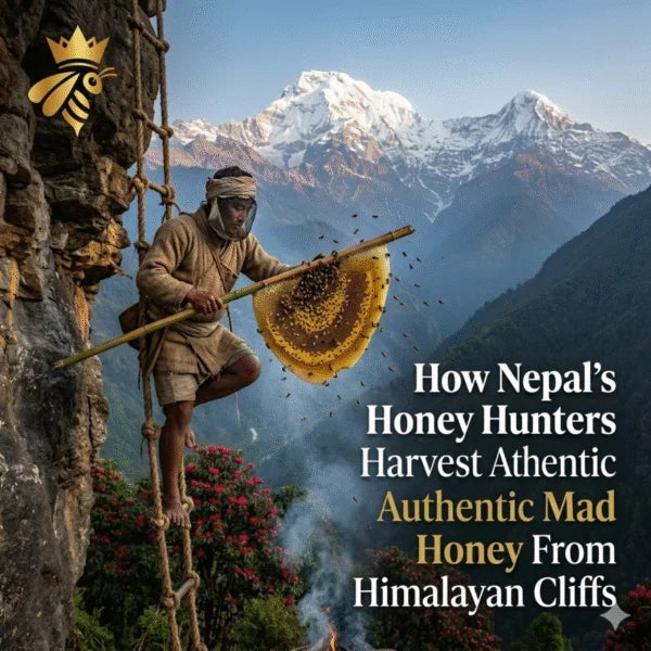How Nepal's Honey Hunters Harvest Authentic Mad Honey From Himalayan Cliffs