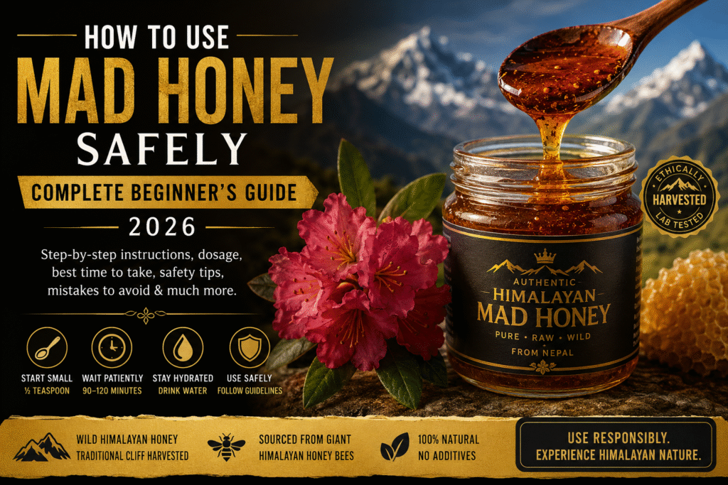 How to Use Mad Honey Safely